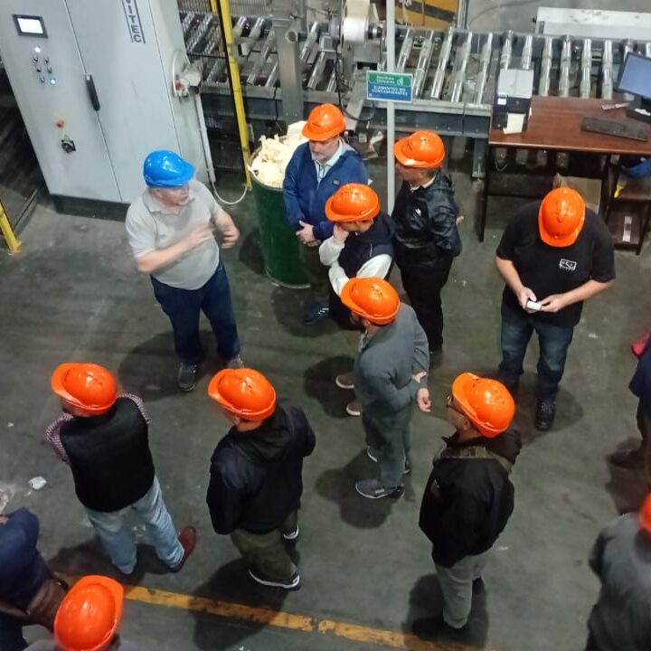 Visita guiada a la planta de Sinteplast