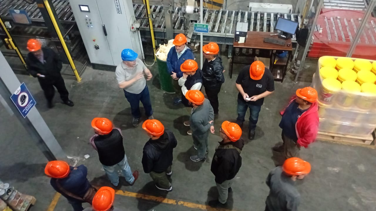 Visita guiada a la planta de Sinteplast