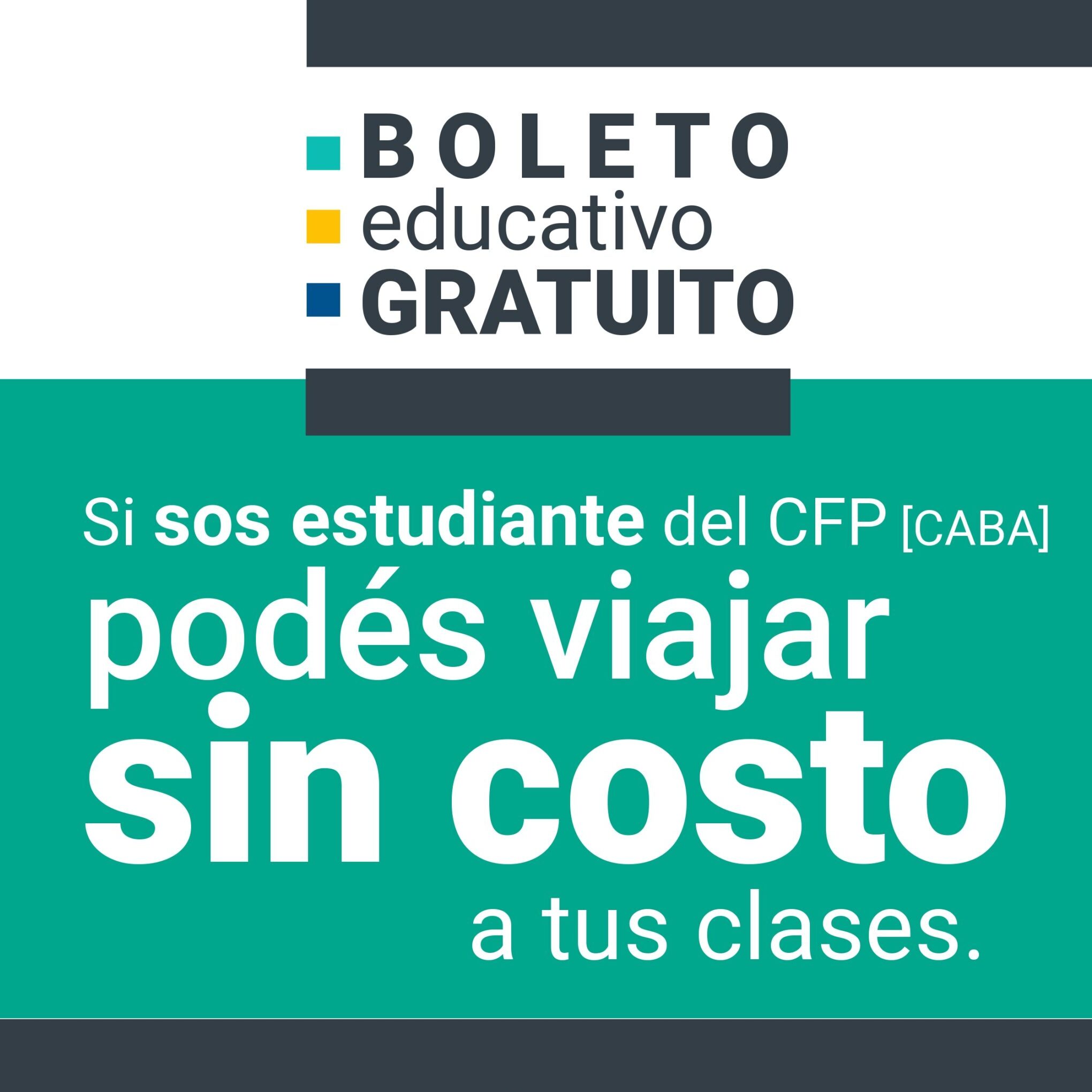 Instructivo Boleto educativo FP
