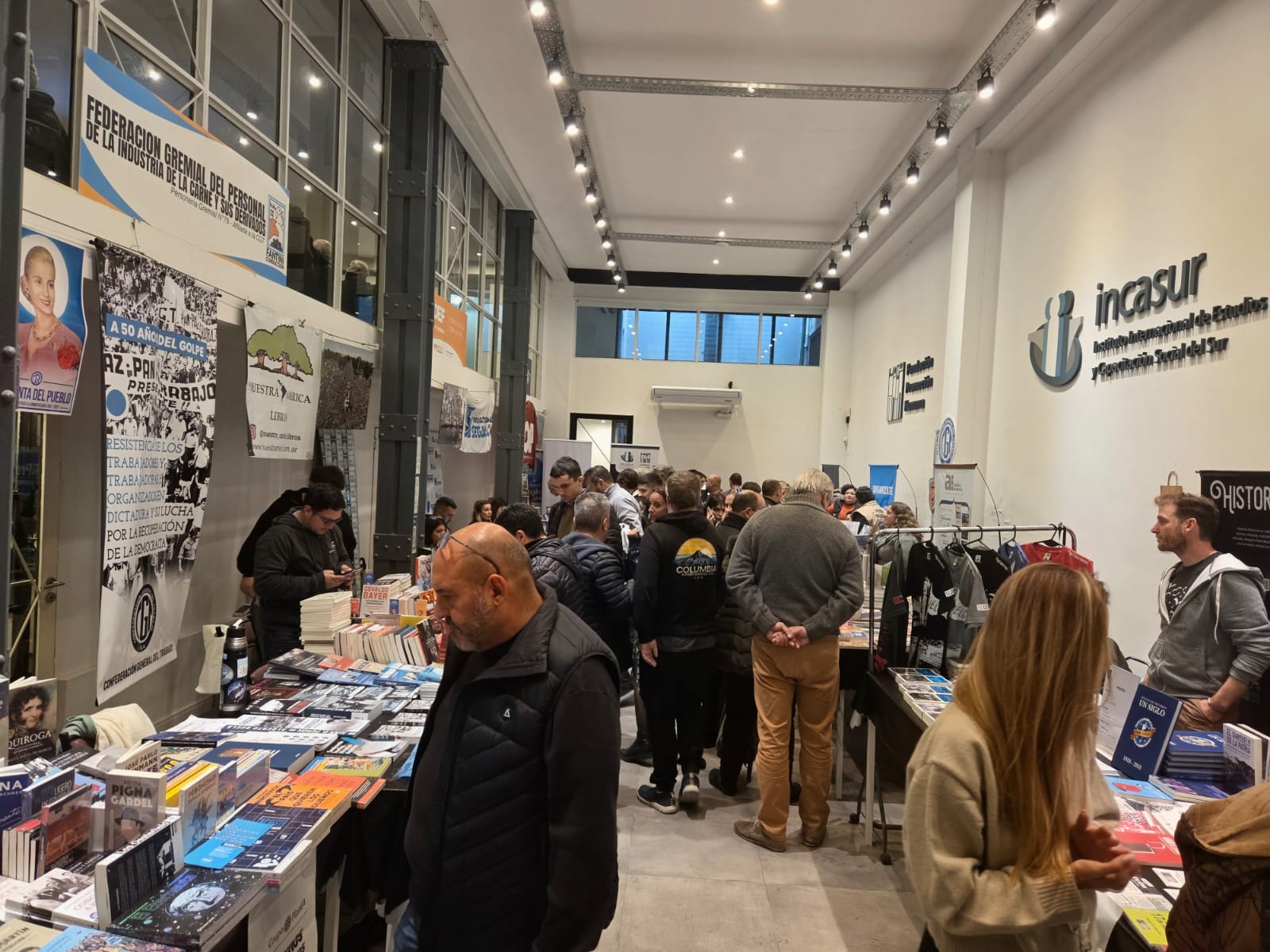 Participación en la 1° Feria del Libro Sindical y del Mundo del Trabajo