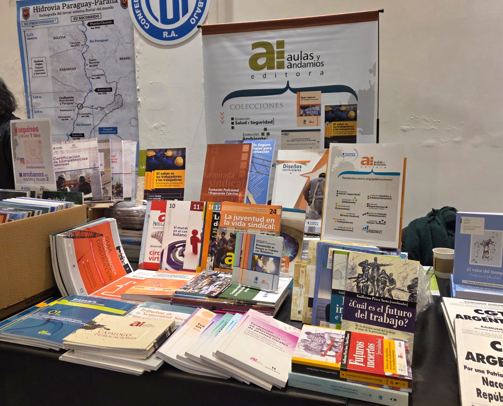 Participación en la 1° Feria del Libro Sindical y del Mundo del Trabajo